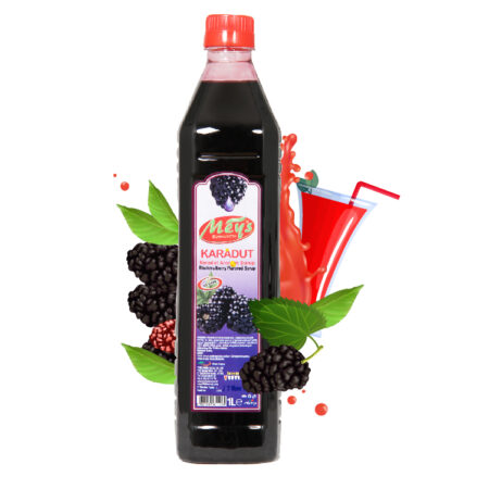 Karadut Aromalı Konsantre Meyve Suyu (Kar Şurubu) 1 Lt.