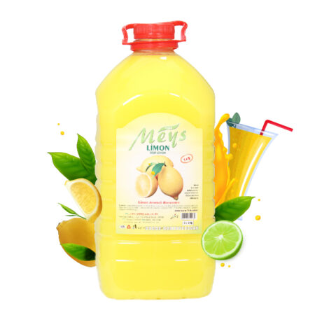 Limon Aromalı Konsantre Meyve Suyu 5 Lt.