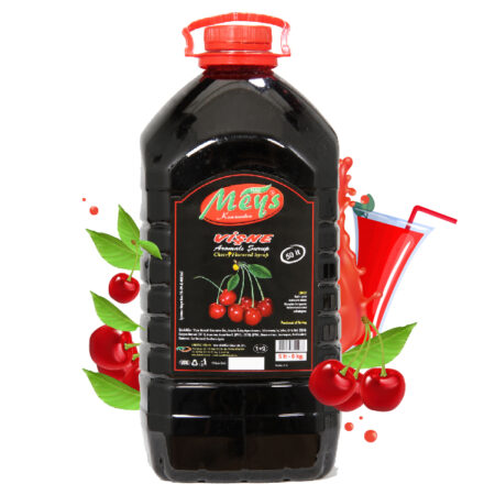 Vişne Aromalı Konsantre Meyve Suyu 5 Lt.